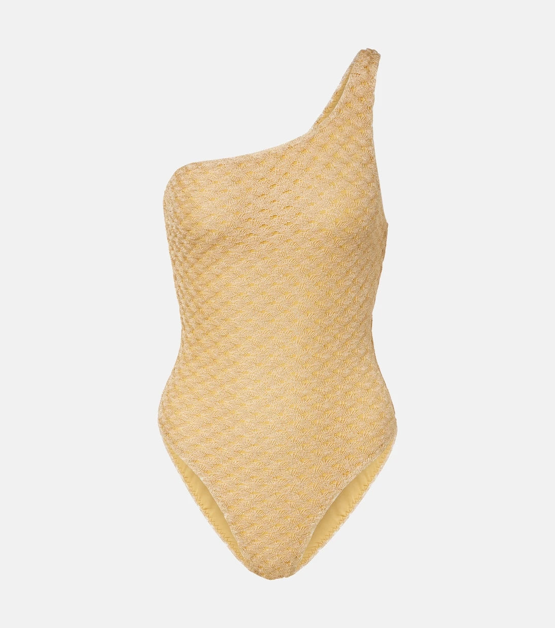 Missoni - One-shoulder lamé swimsuit