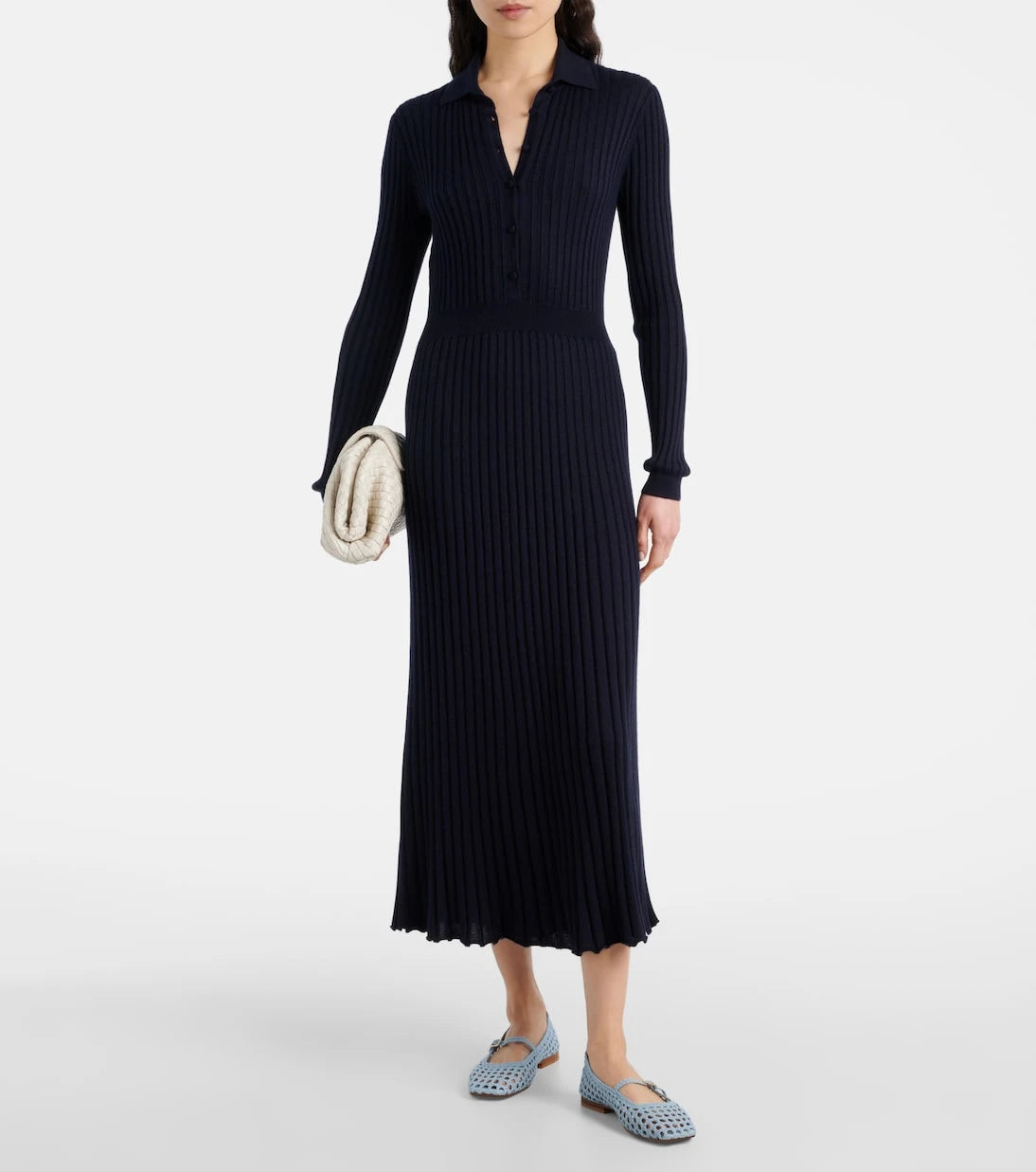 Souliers Martinez - Paris woven leather ballet flats