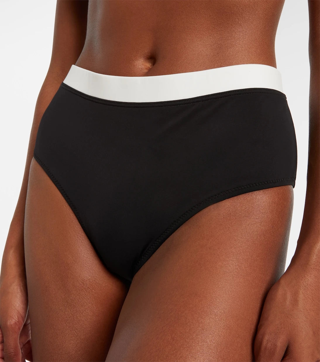 Staud - Devon high-rise bikini bottoms