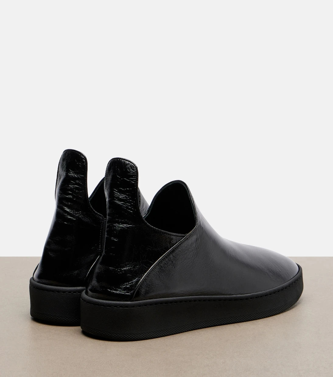 Phoebe Philo - Leather high-top sneakers