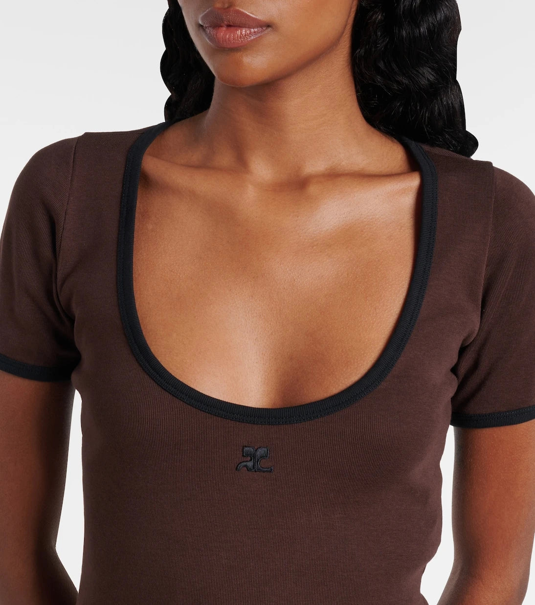Courrèges - Holistic cotton minidress