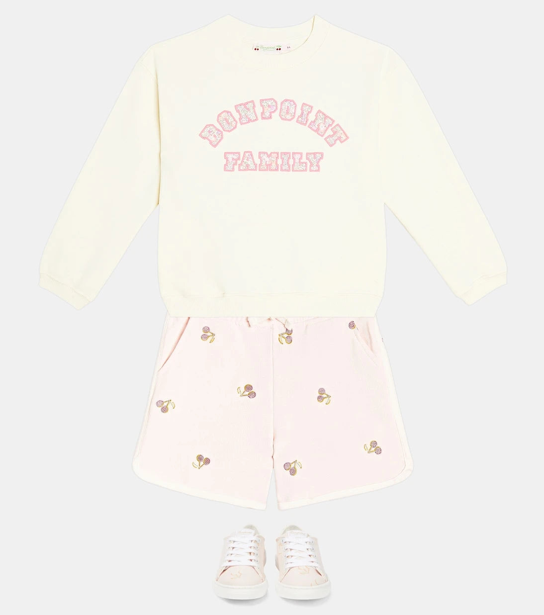 Bonpoint - Fleurette cotton jersey sweatshirt