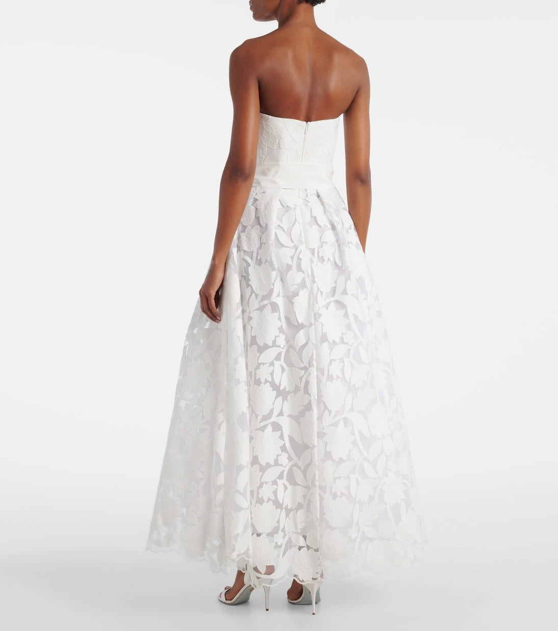 Elie Saab - Embroidered tulle gown