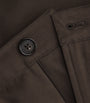 Toteme Brown Organic Cotton Twisted Jeans