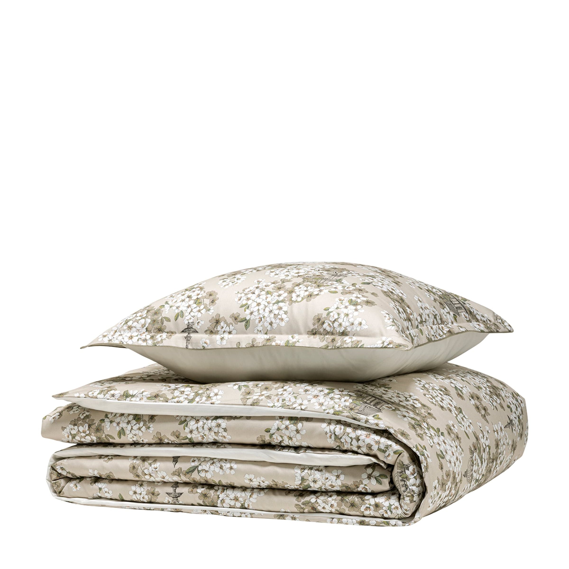 Organic Cotton Opera Super King Duvet Cover (260cm x 220cm)