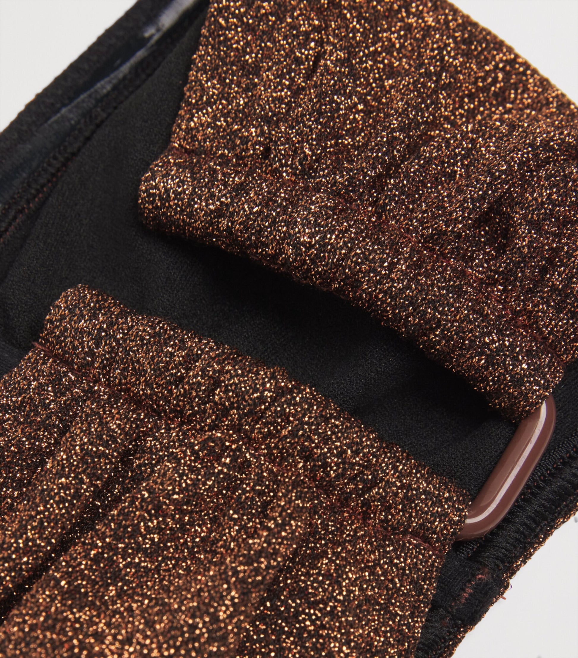 Eres Burgundy Metallic Flamboyant U-Bar Bikini Top