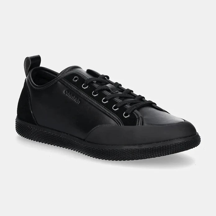 Кожени маратонки Calvin Klein LOW TOP LACE UP
