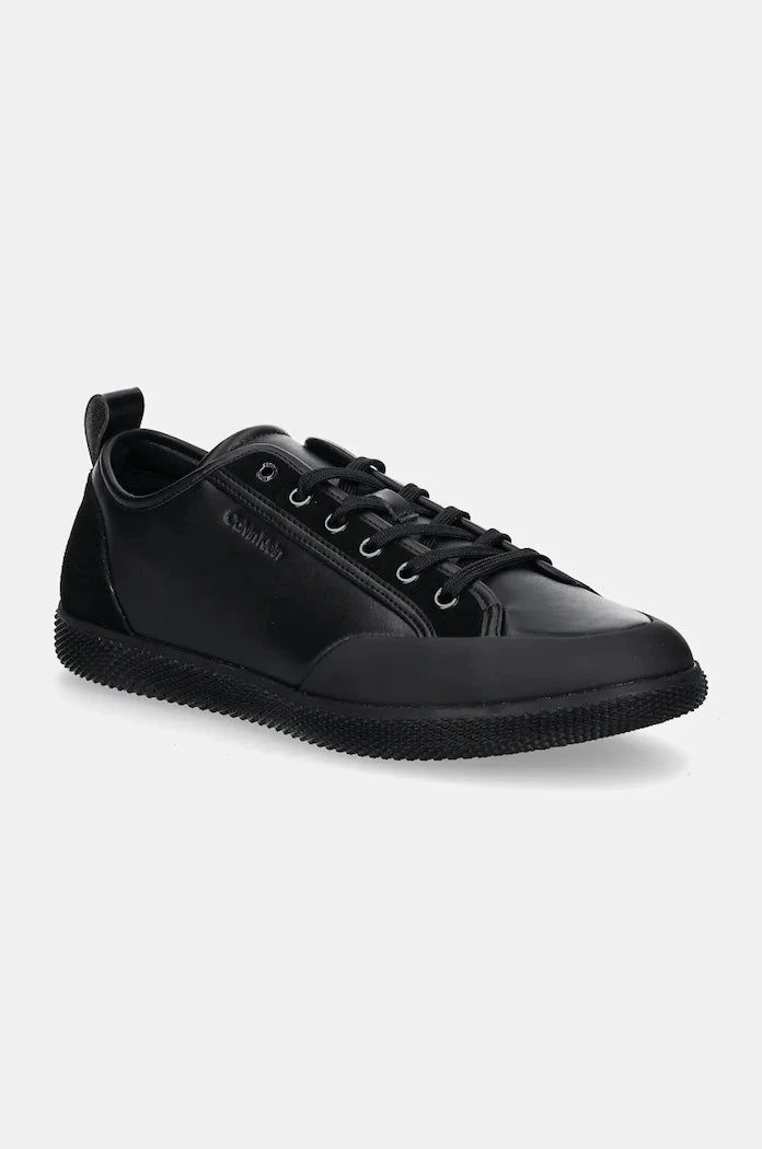 Кожени маратонки Calvin Klein LOW TOP LACE UP