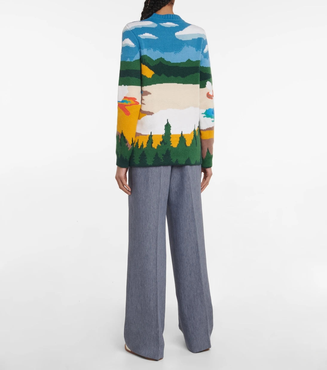 Gabriela Hearst - Ines intarsia cashmere sweater