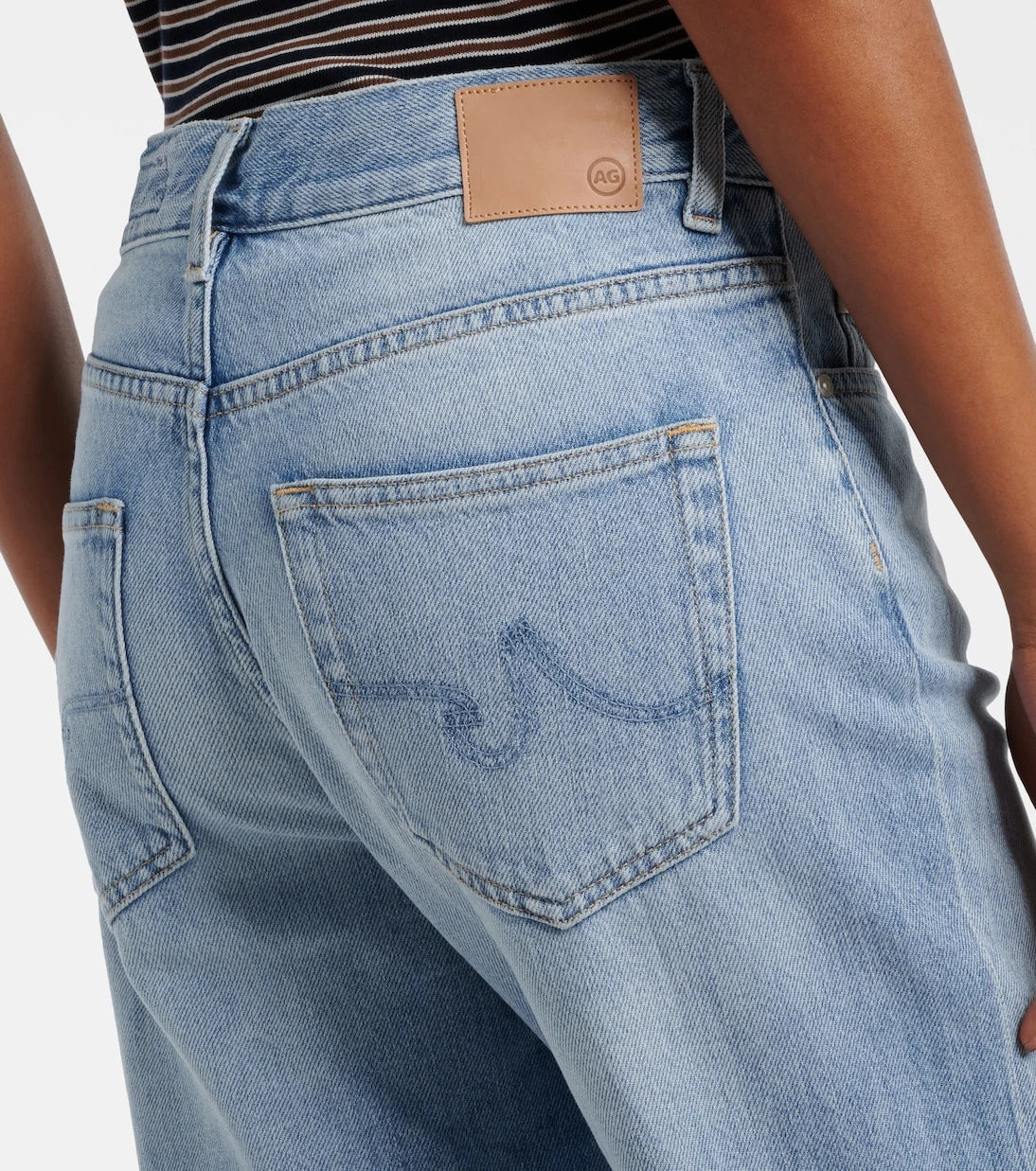 AG Jeans - بنطلون جينز دالاس بقصة مستقيمة