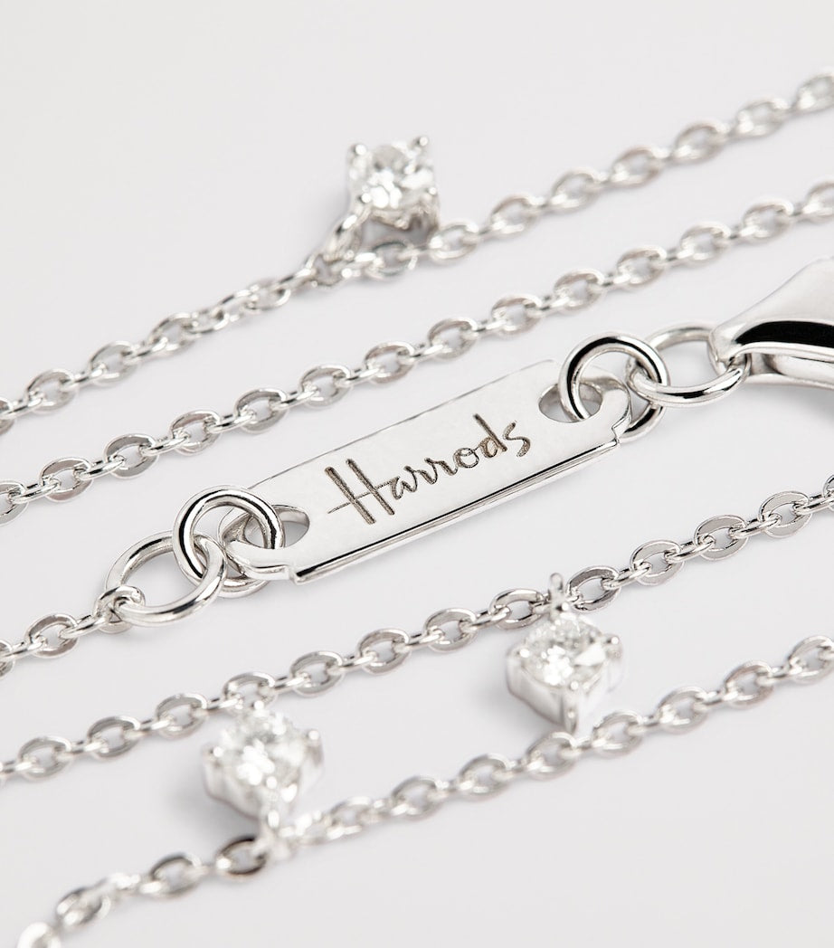 White Gold and Diamond Necklace (0.30ct)