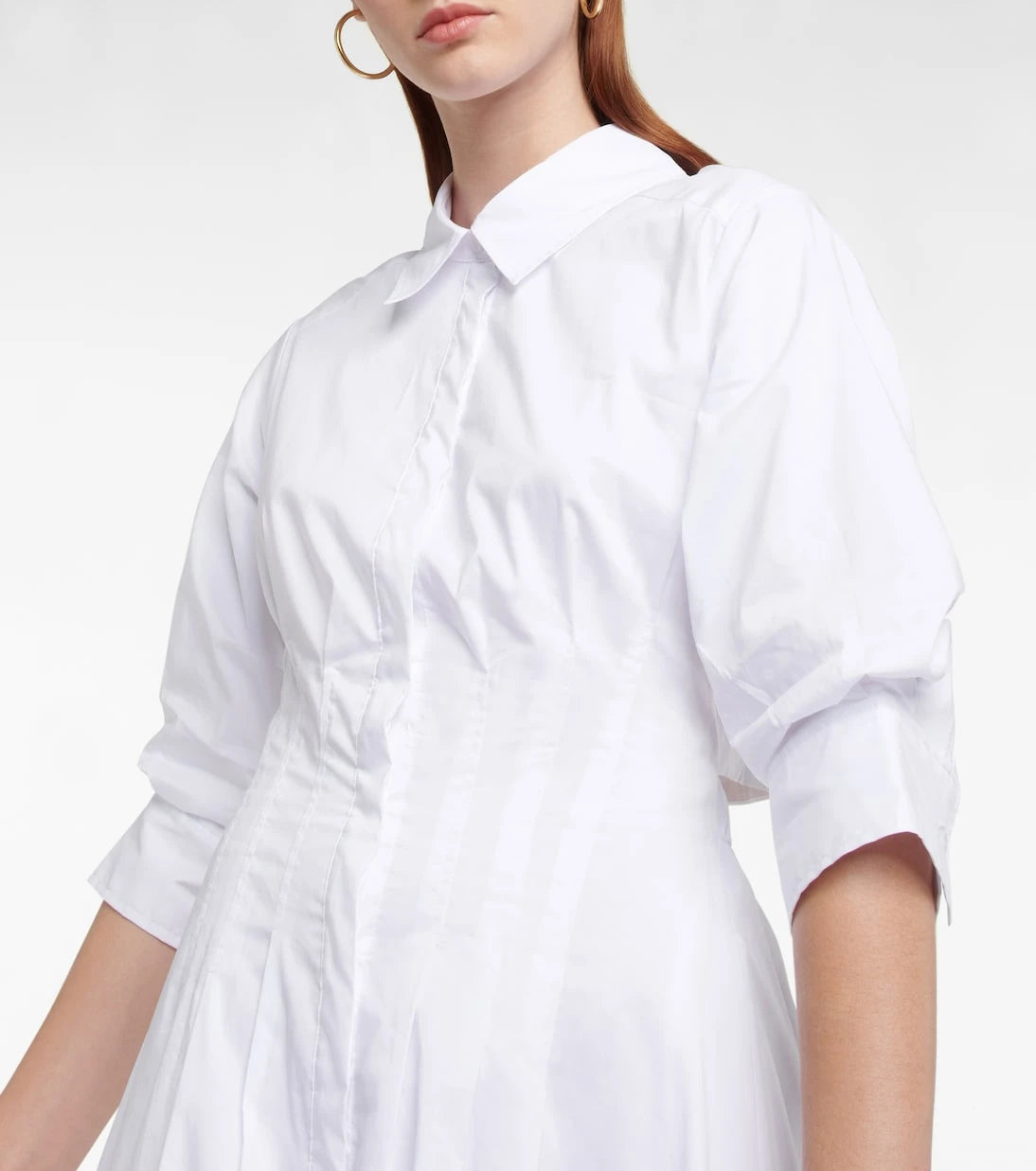 Simkhai - Jazz cotton-blend poplin shirt dress