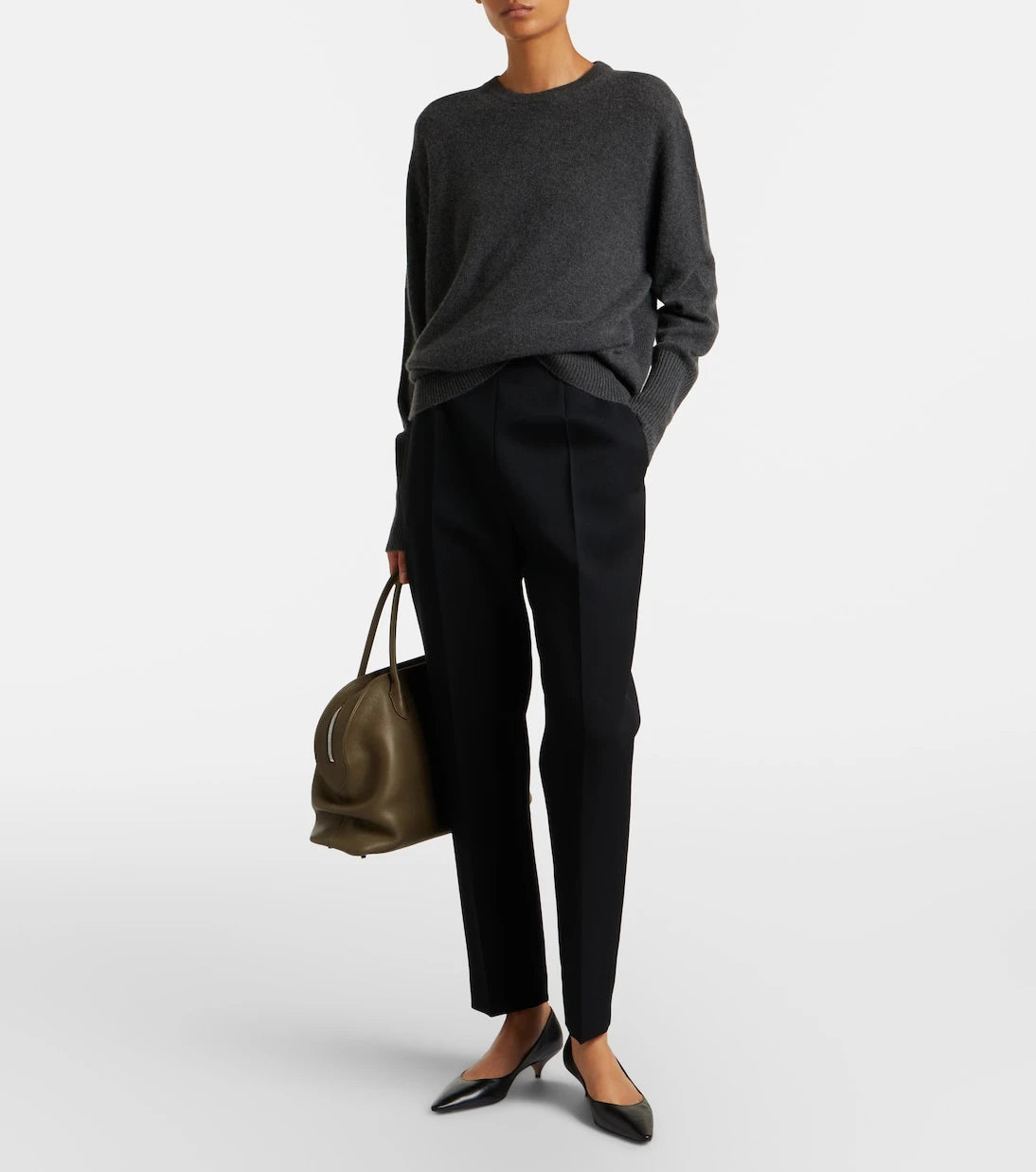The Row - Agnes 15 leather tote bag