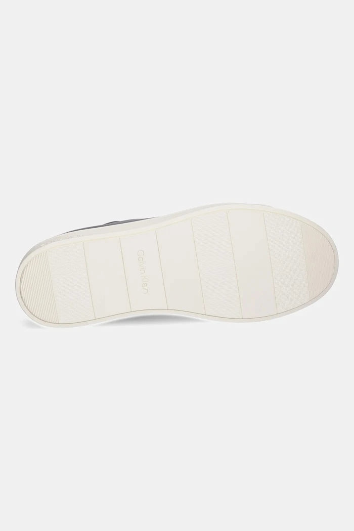 Кожени маратонки Calvin Klein PURE LOW LACEUP CUPSOLE HF LTH
