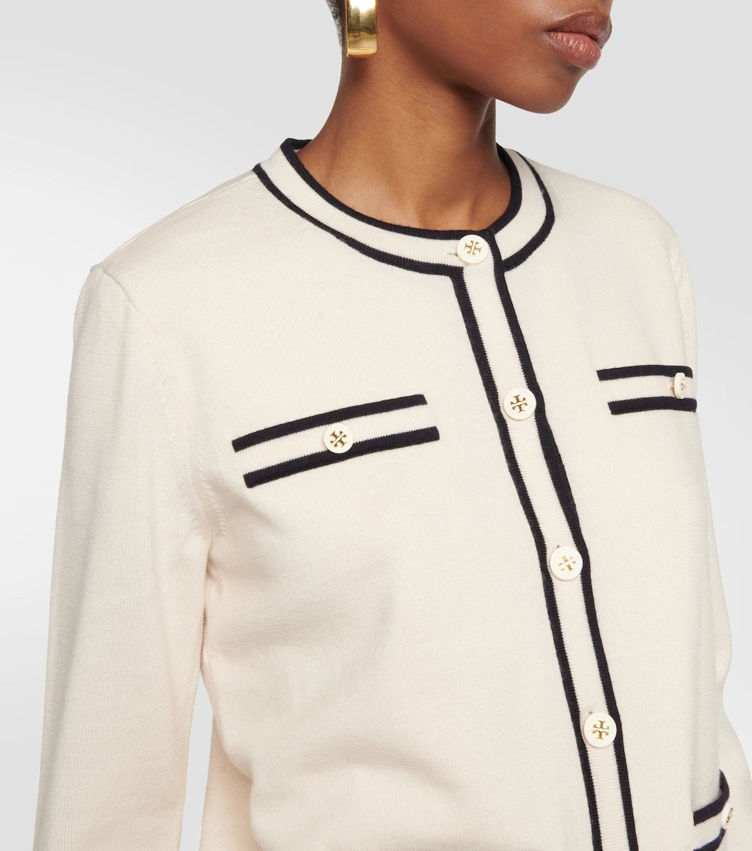 Tory Burch - Kendra wool cardigan