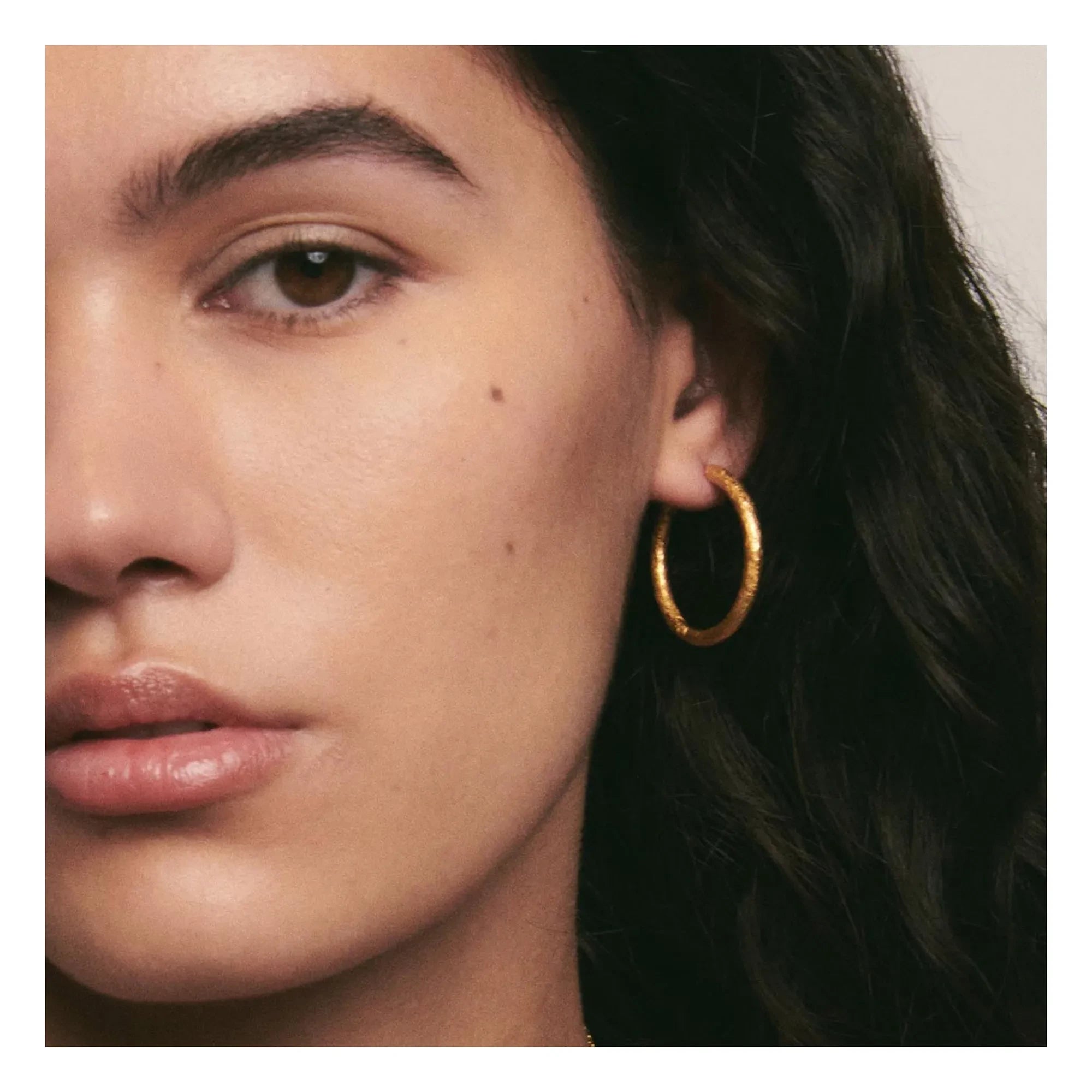 Alhaja - Creoles Flamenco L | Gold