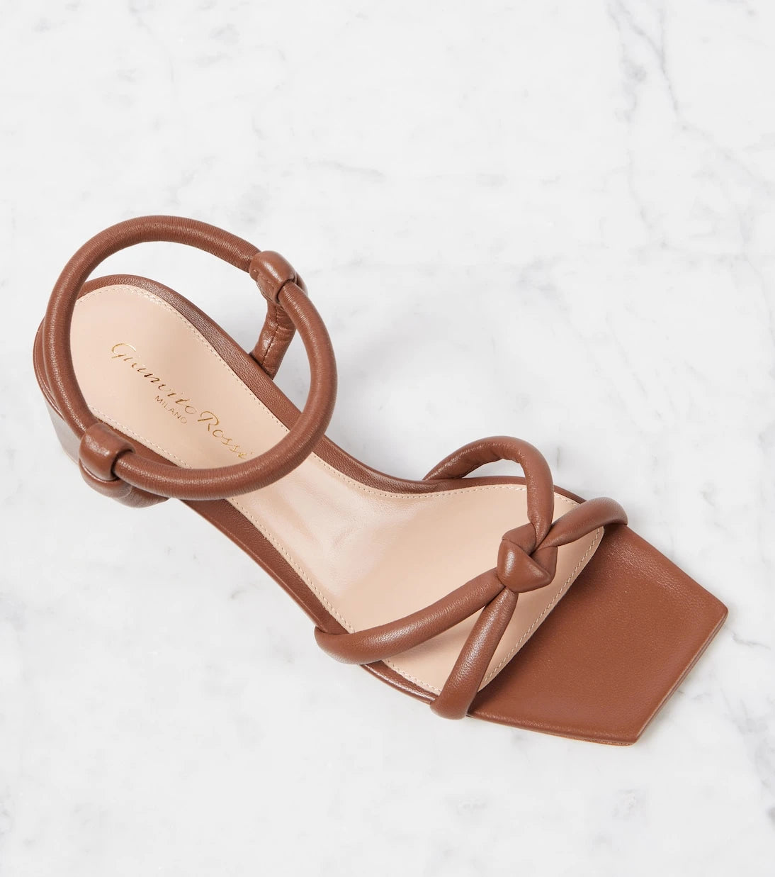 Gianvito Rossi - Juno 55 leather sandals