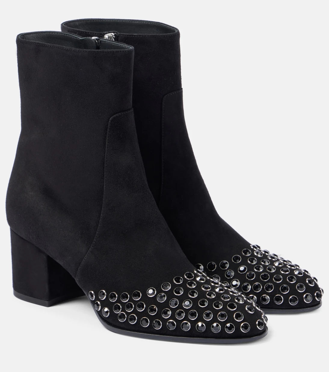 Alaïa - İşlemeli süet bilek bot
