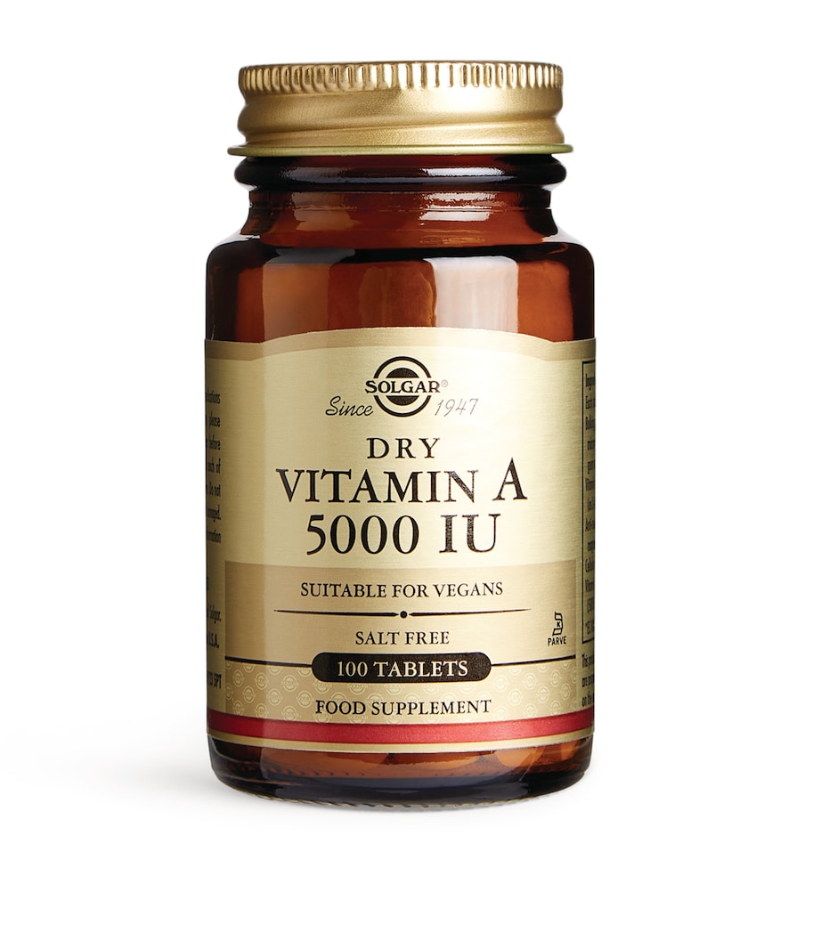 Solgar Dry Vitamin A 5000 IU (100 Tablets)
