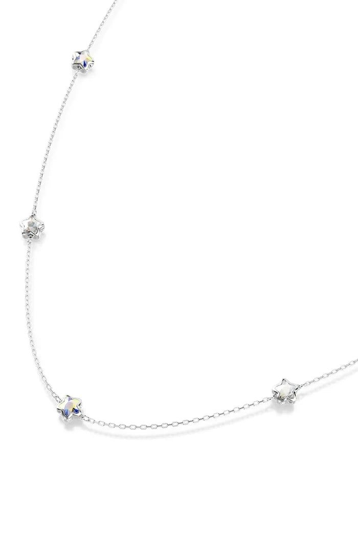 Swarovski kadın kolyesi kristalli Swarovski CHROMA