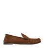 Suede Laurent Loafers