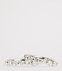 White Gold and Diamond Hoop Earrings (0.50ctw)