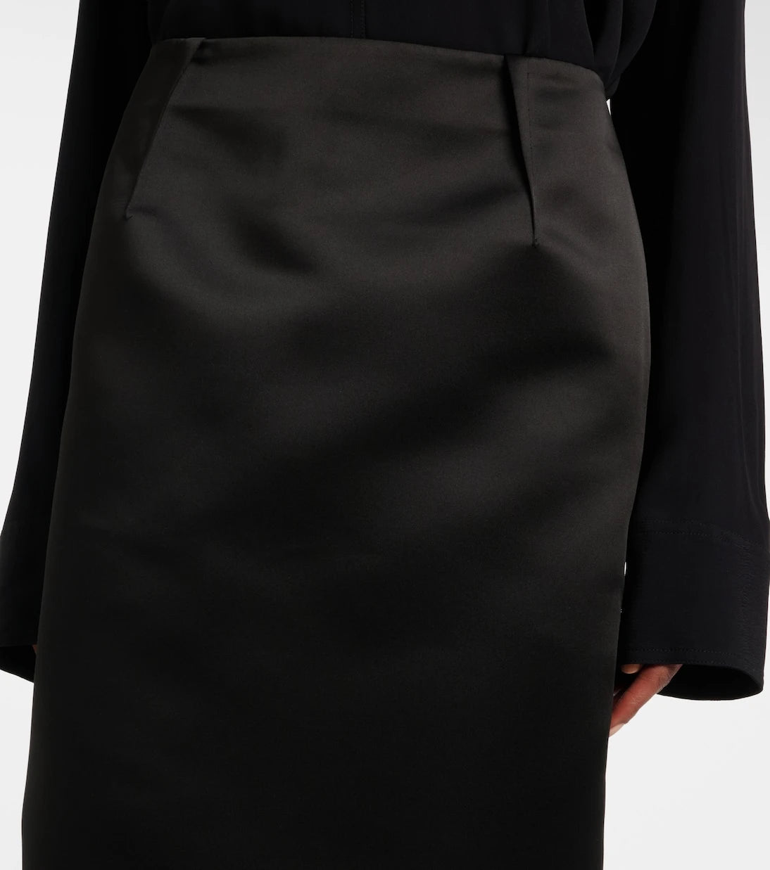Toteme - Duchess satin pencil skirt