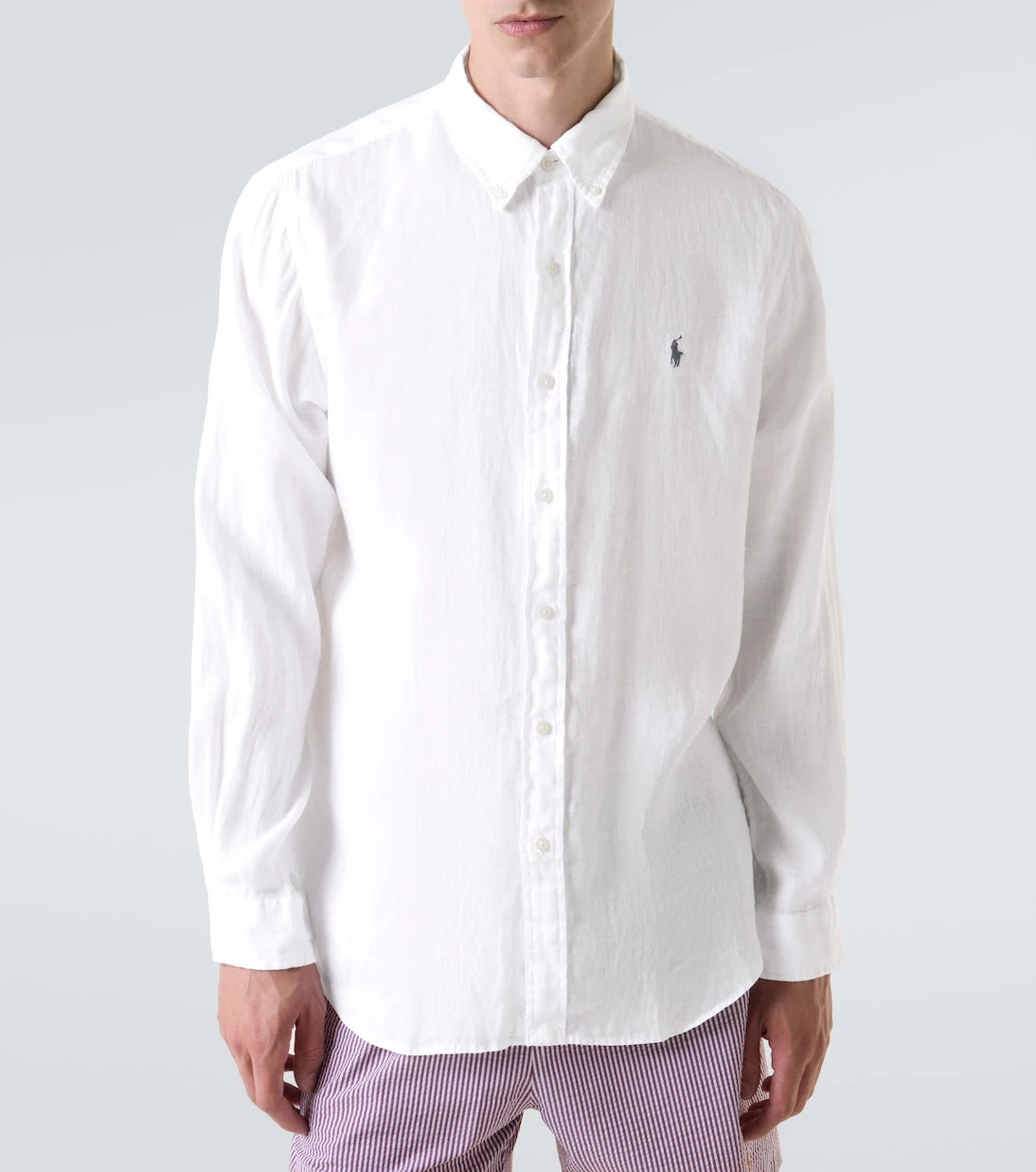Polo Ralph Lauren - Embroidered linen shirt