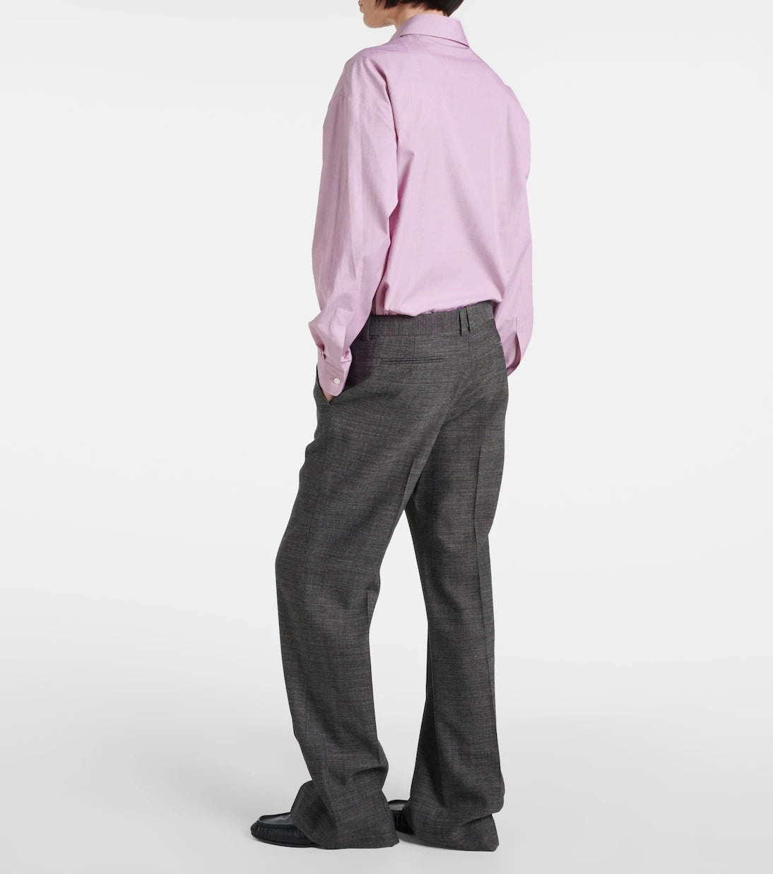 The Row - Gandal virgin wool twill straight pants