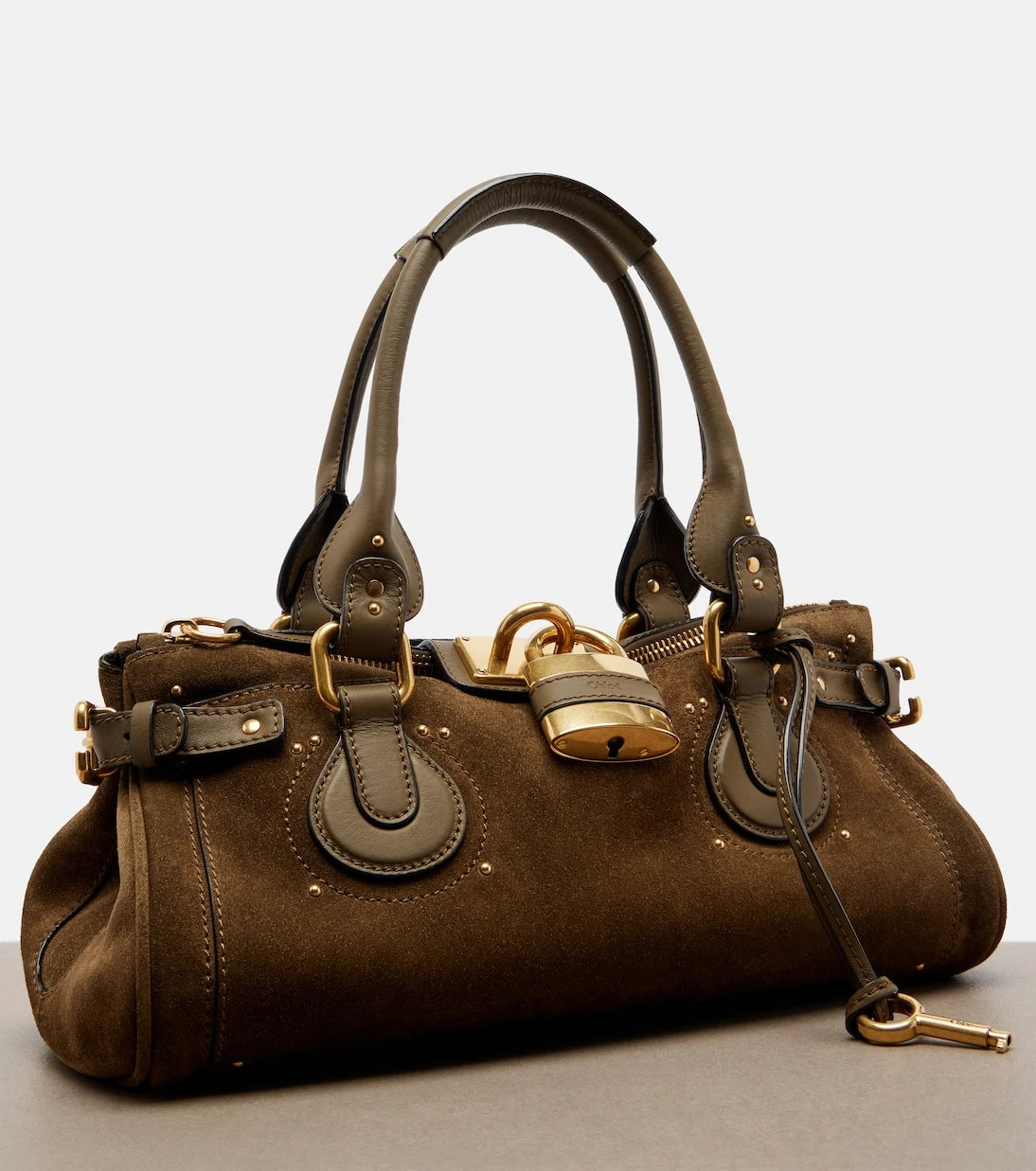 Chloé - Paddington Medium suede shoulder bag