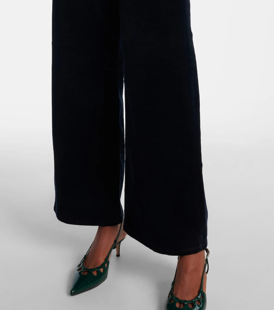 Frame - Le Slim Palazzo high-rise wide-leg jeans