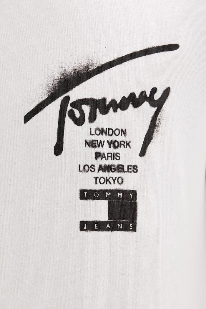 Tommy Jeans Erkek Pamuk Tişört