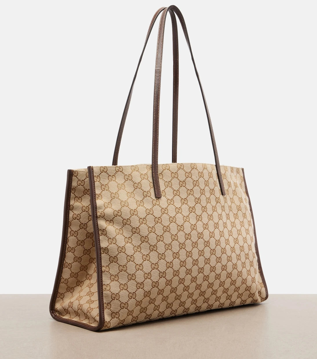 Gucci - Large GG canvas shopper