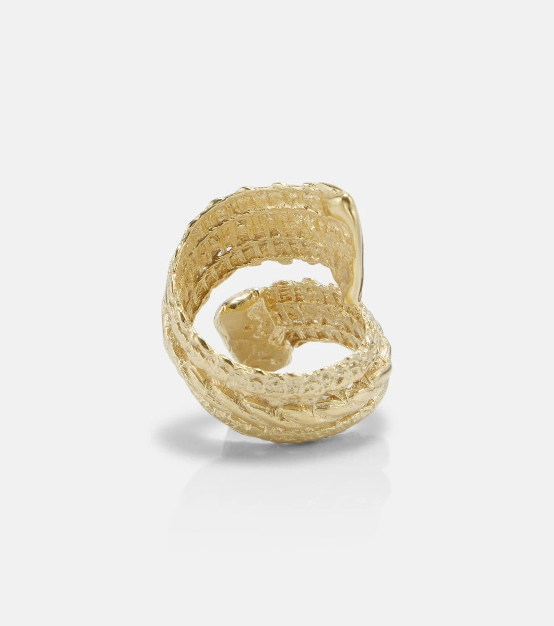 Ysso - Aella 24kt gold-plated ring