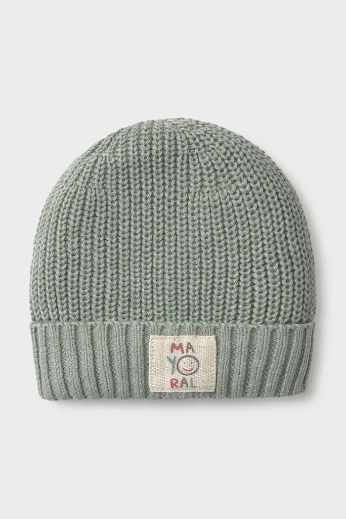 Mayoral Newborn шапка beanie за деца от памук