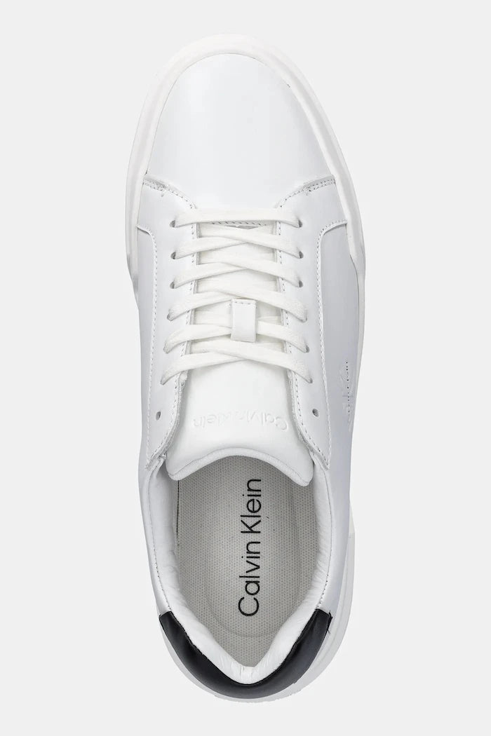 Calvin Klein CHUNKY CUPSOLE LACEUP LTH Deri Spor Ayakkabı