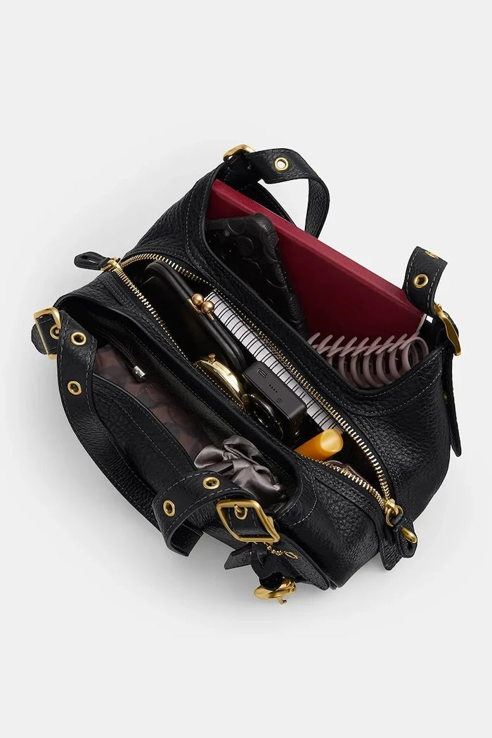 Coach чанта дамска от кожа Small Drifter Bag