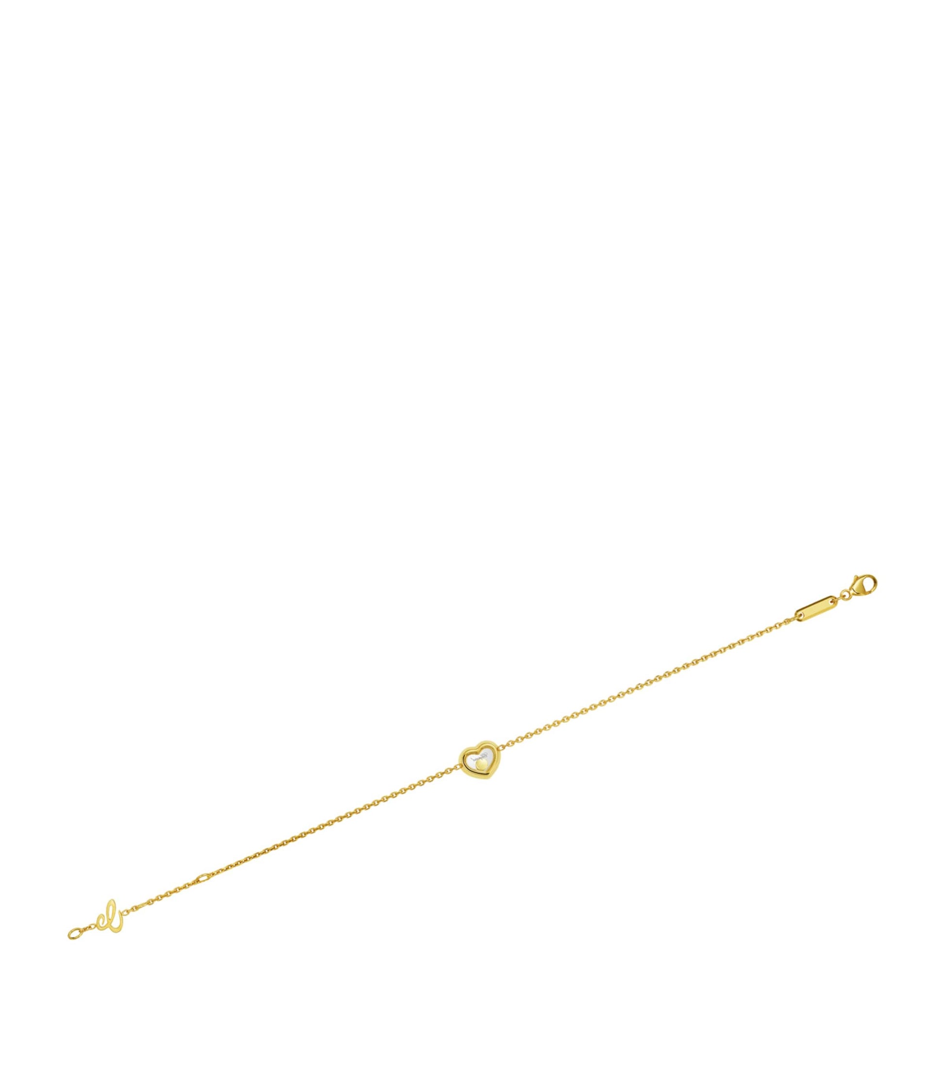 Yellow Gold and Diamond Happy Diamonds Icons Bracelet