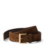 Prada Brown Suede Belt