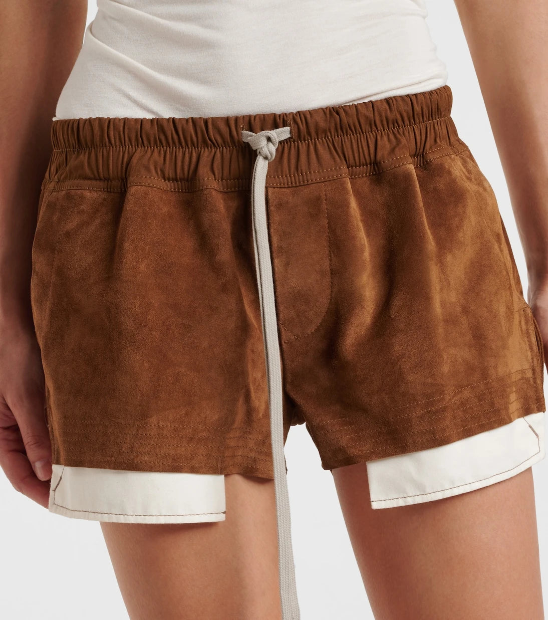 Rick Owens - Suede shorts
