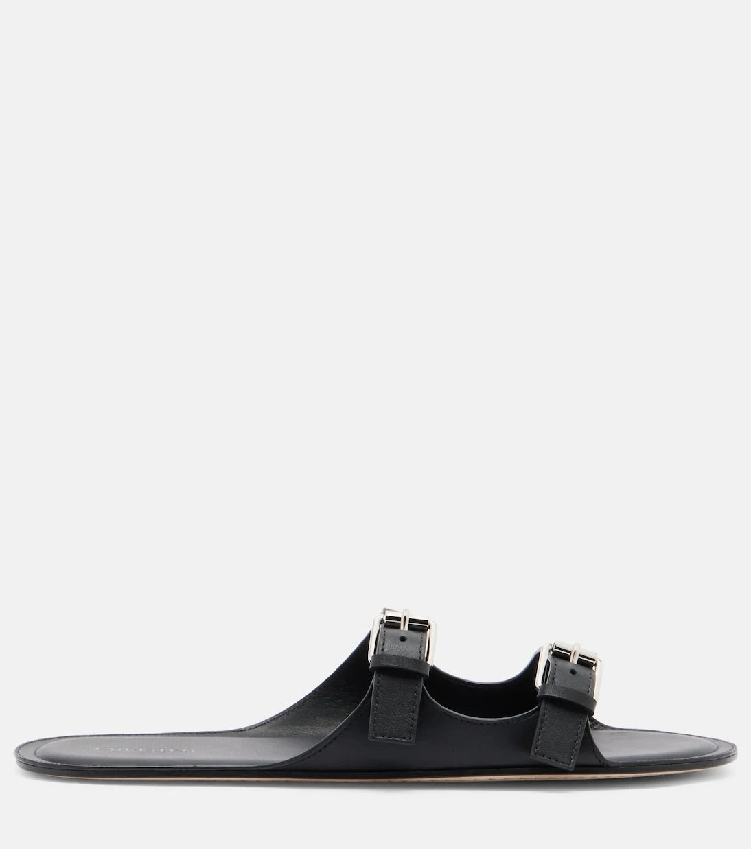 Christen - Double Belt leather sandals