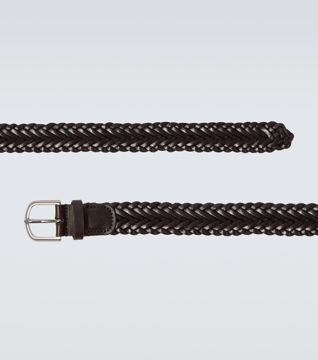 Giorgio Armani - Braided leather belt