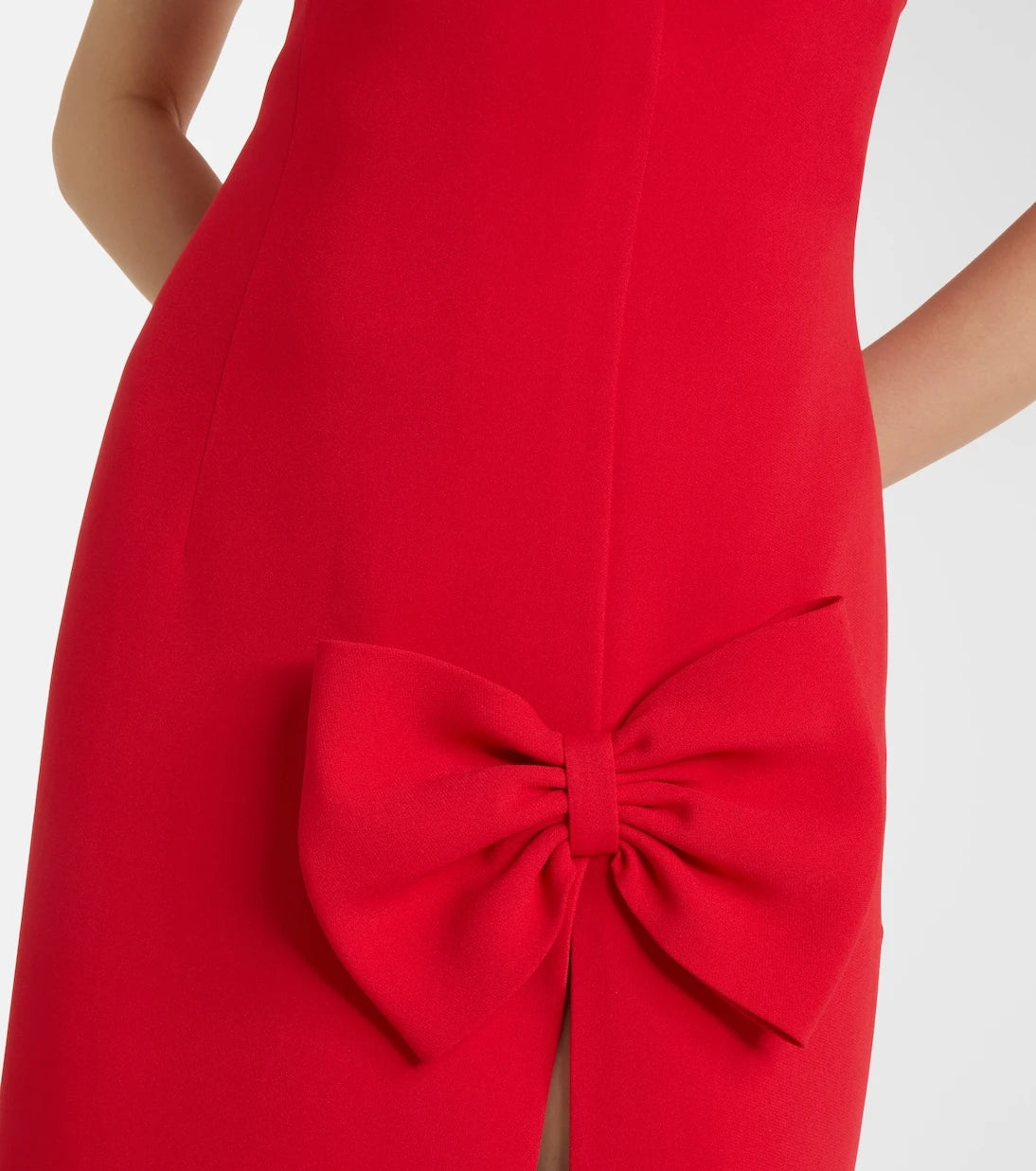 Alessandra Rich - Bow-detail cady gown