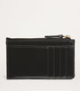 Black Small Calfskin Zipped Card Holder
