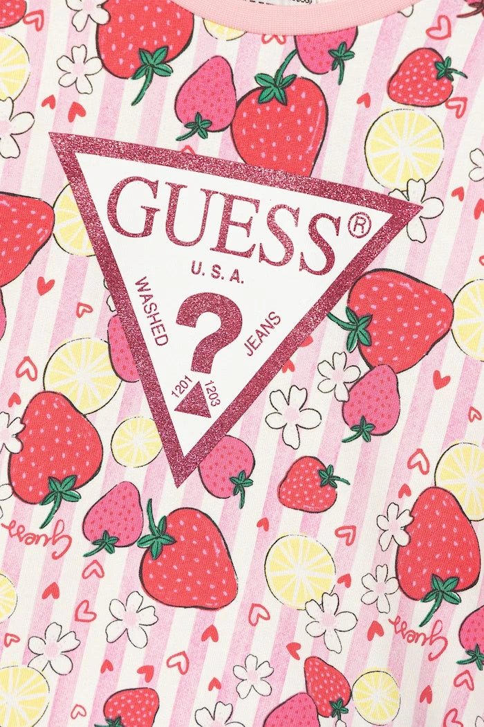 Детски памучен суичър Guess
