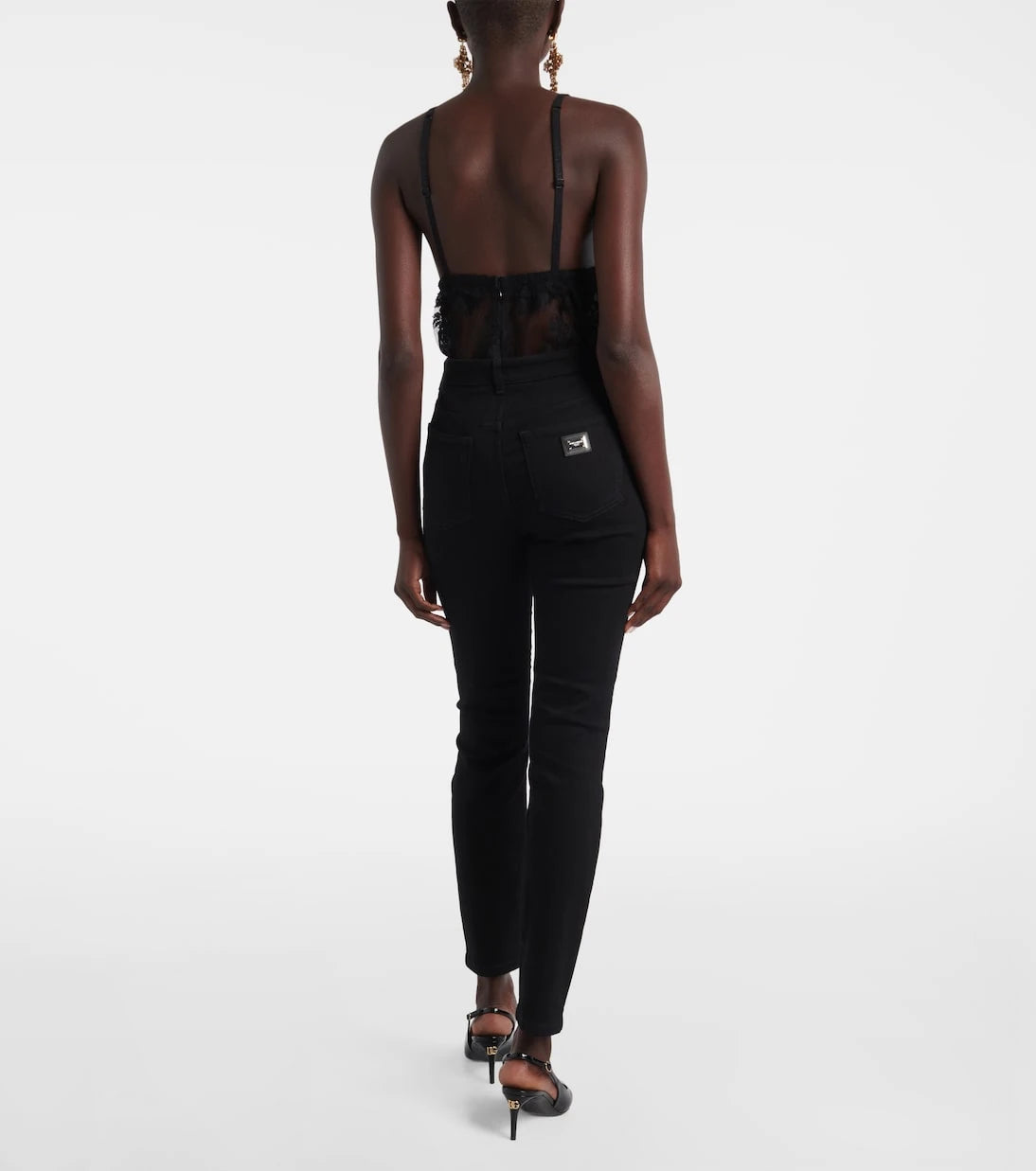 Dolce&Gabbana - Mid-rise skinny jeans