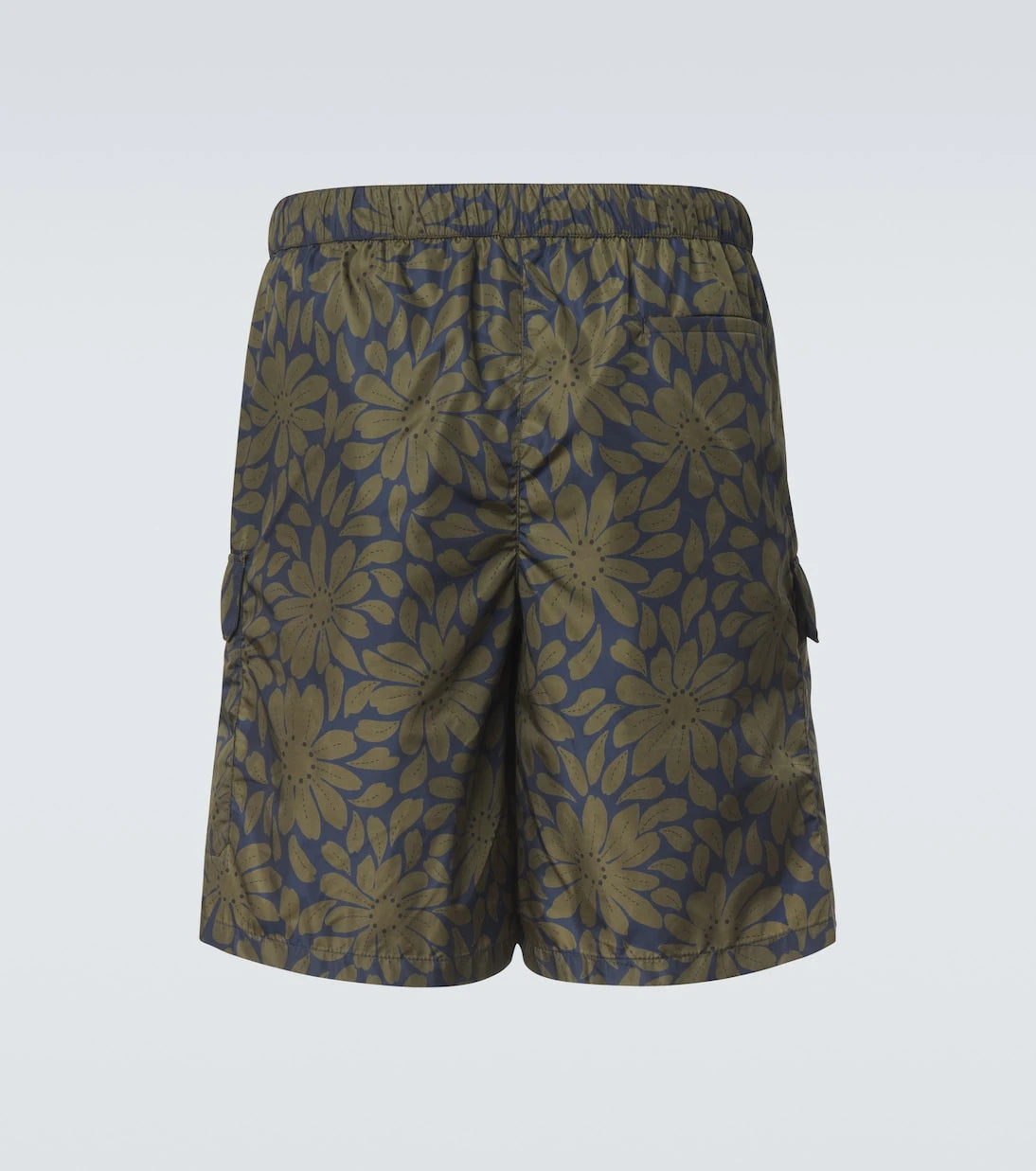 Prada - Re-Nylon floral swim trunks