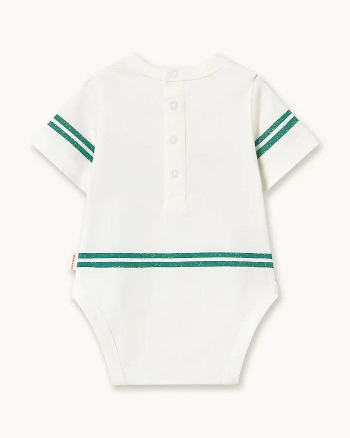 Tinycottons Kırmızı Güller Grafik Bebek Body