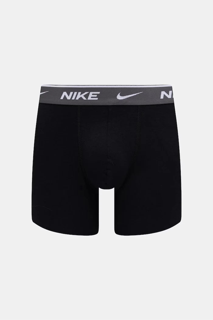 Nike pamuk ve elastanlı erkek dar boxer 3'lü paket