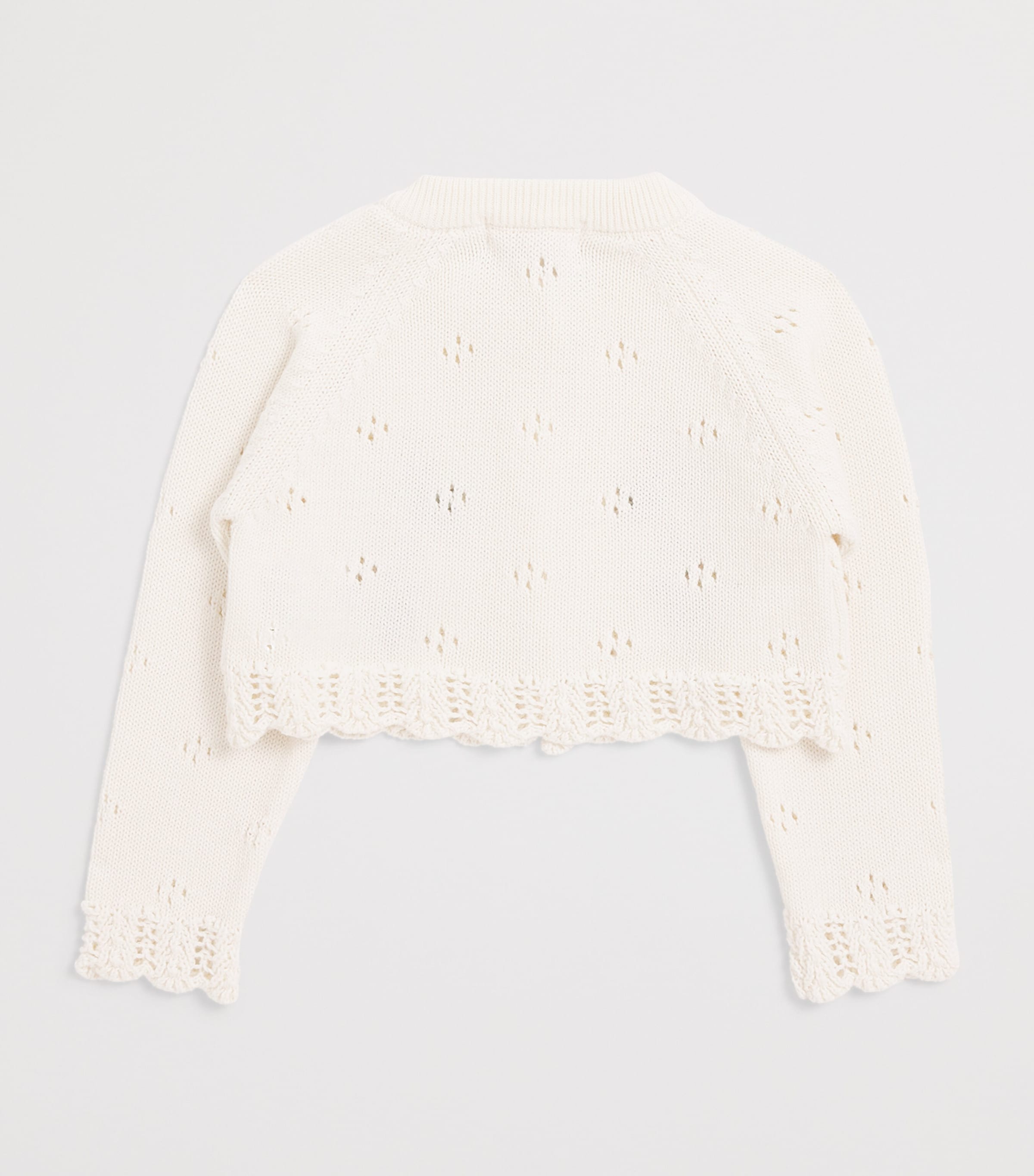 Cotton Embroidered Cardigan (6 Months-4 Years)